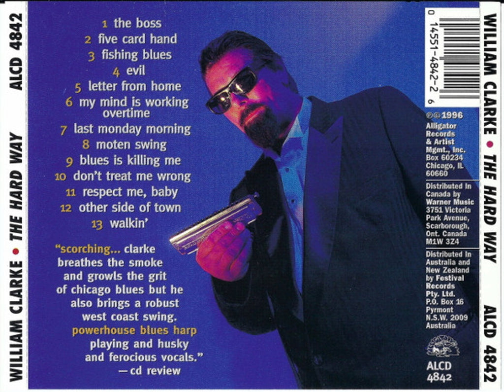 William Clarke – Hard Way (CD)