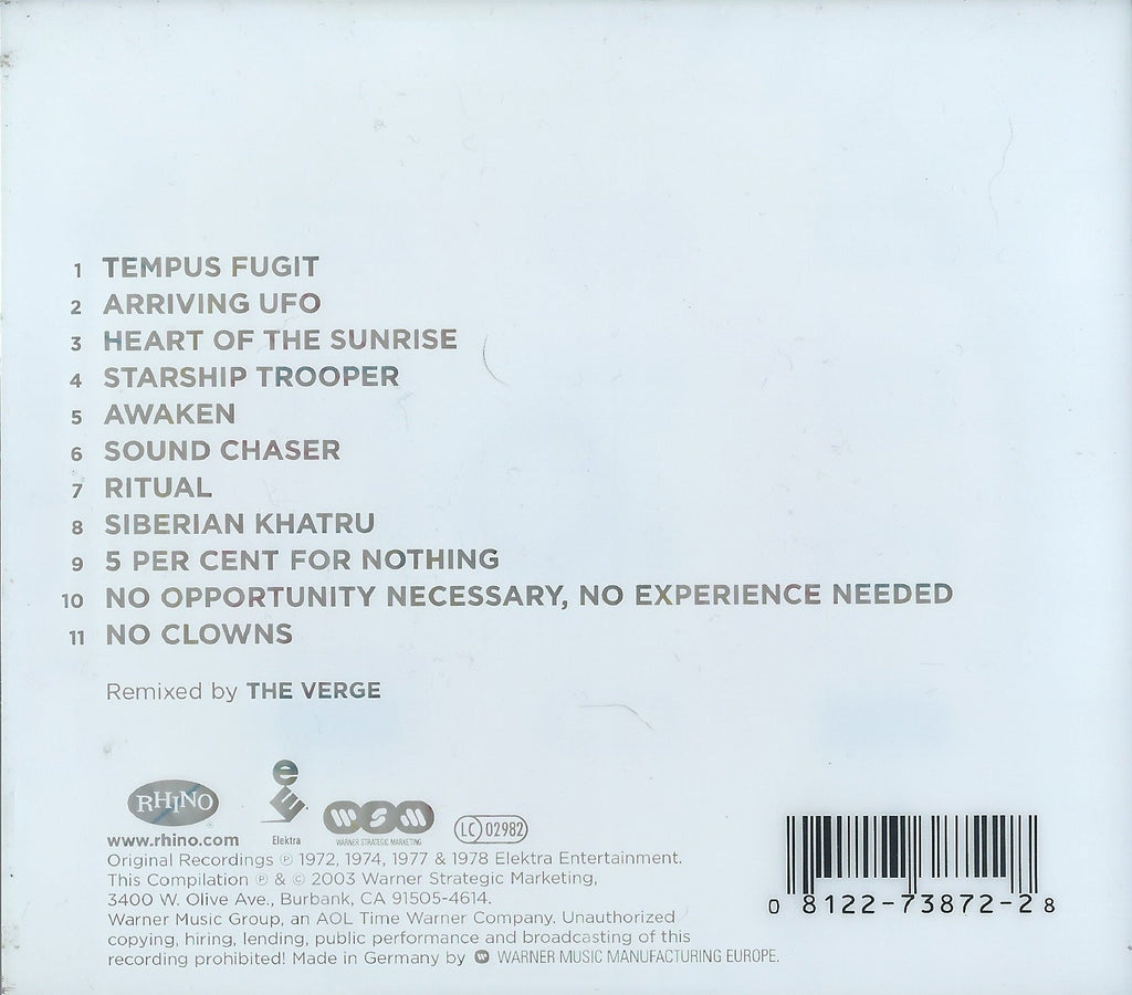 Yes – Remixes (CD)