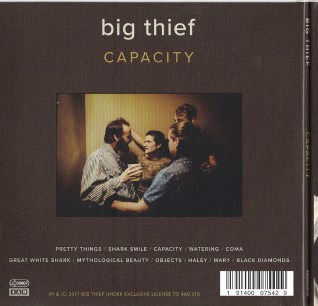 Big Thief – Capacity (CD)