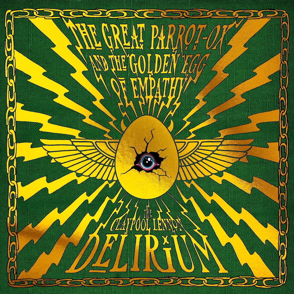 Claypool Lennon Delirium – The Great Parrot-Ox and the Golden Egg of Empathy (Opaque Green with 24 Page Comic Book 2-LP Vinyl)