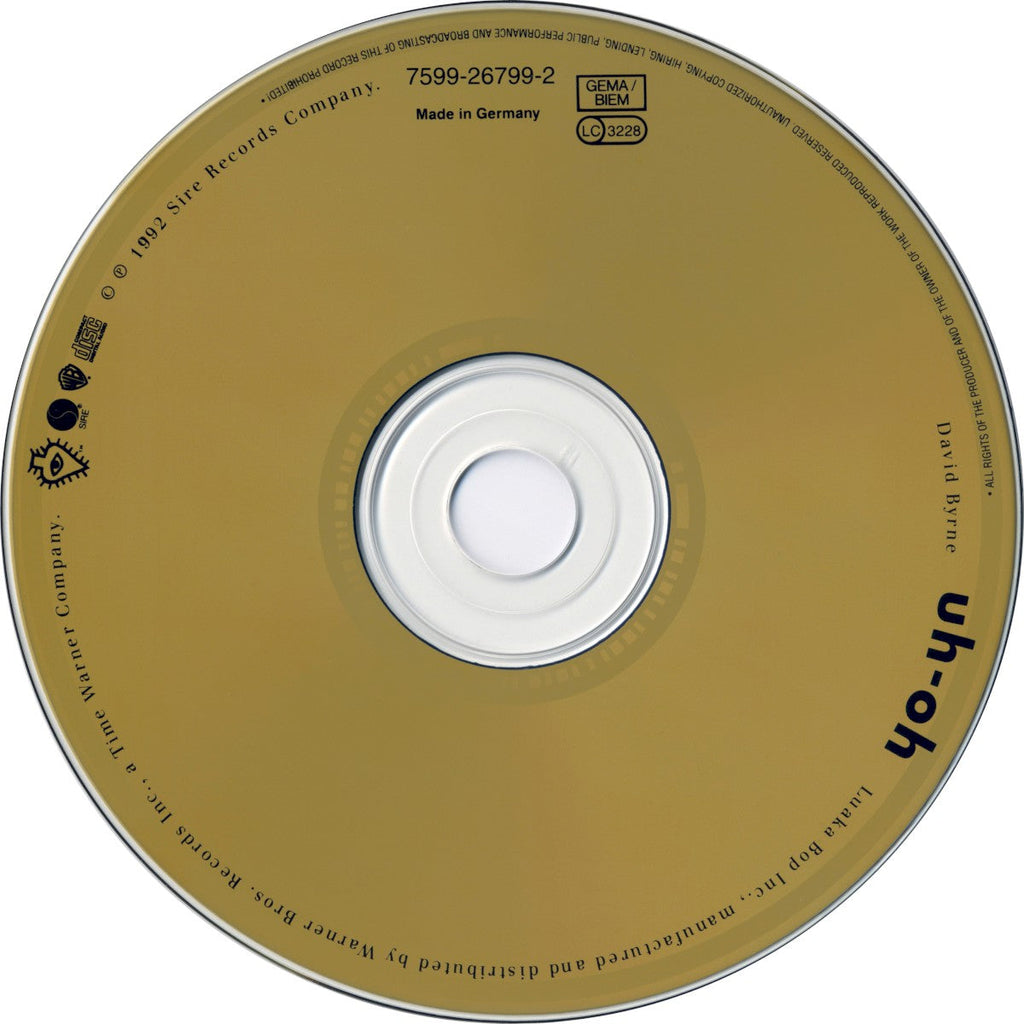 David Byrne – Uh-Oh (CD)