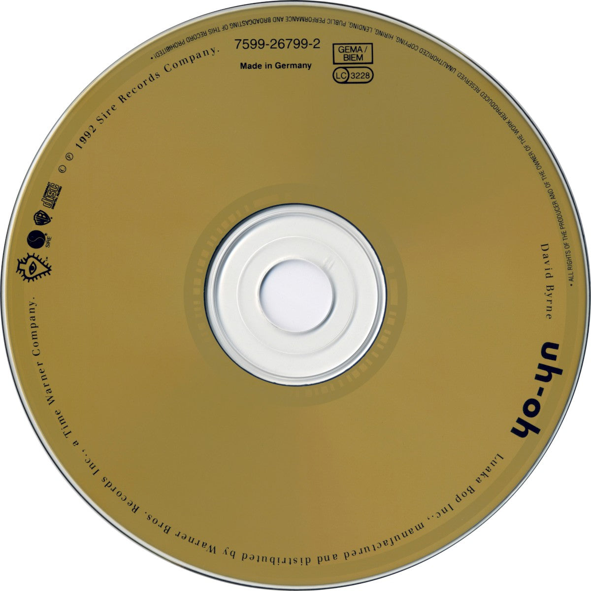 David Byrne – Uh-Oh (CD)