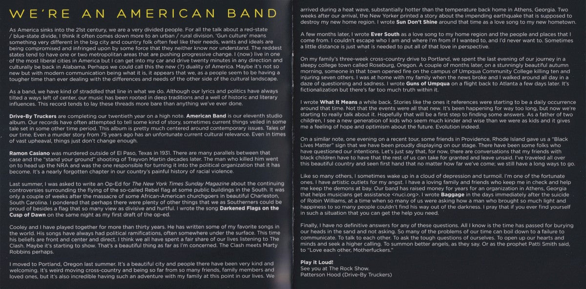 Drive-By Truckers – American Band (CD)