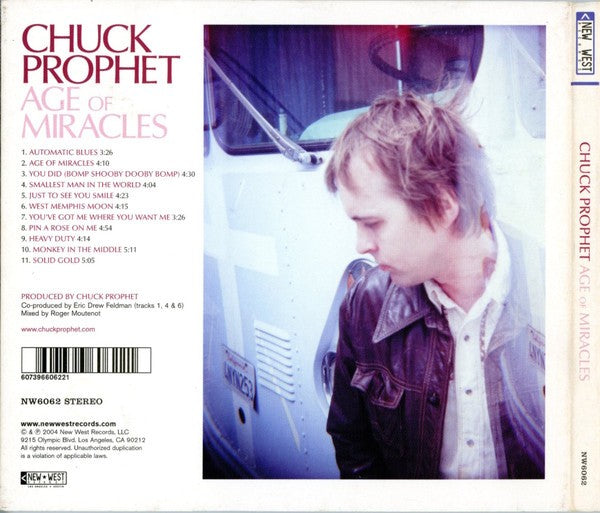Chuck Prophet – Age Of Miracles (CD)