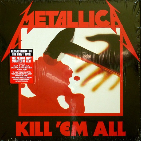 Metallica – Kill 'Em All: Remastered (LP Vinyl)