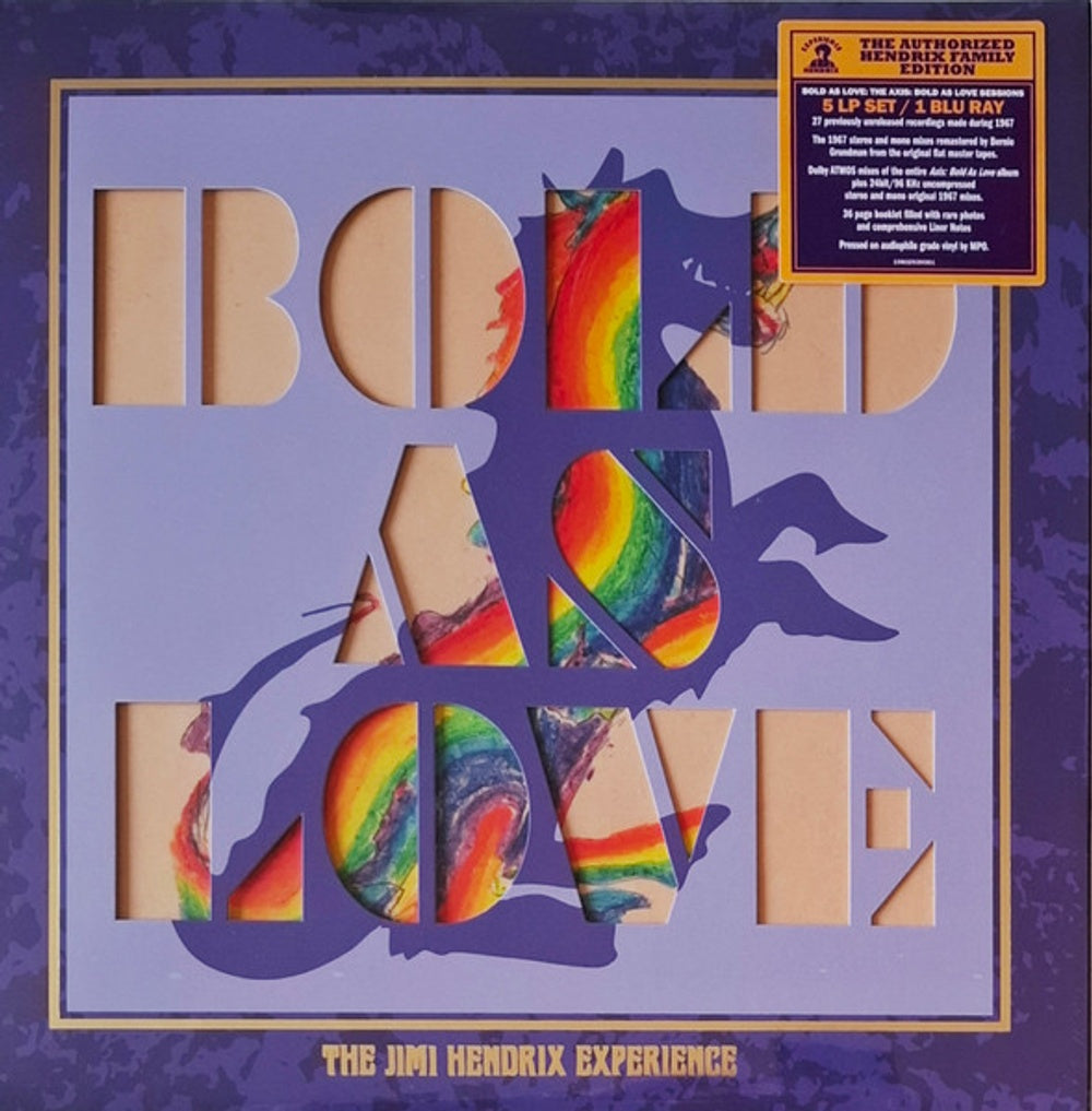 The Jimi Hendrix Experience – Bold As Love (5-LP Vinyl + Blu-ray)