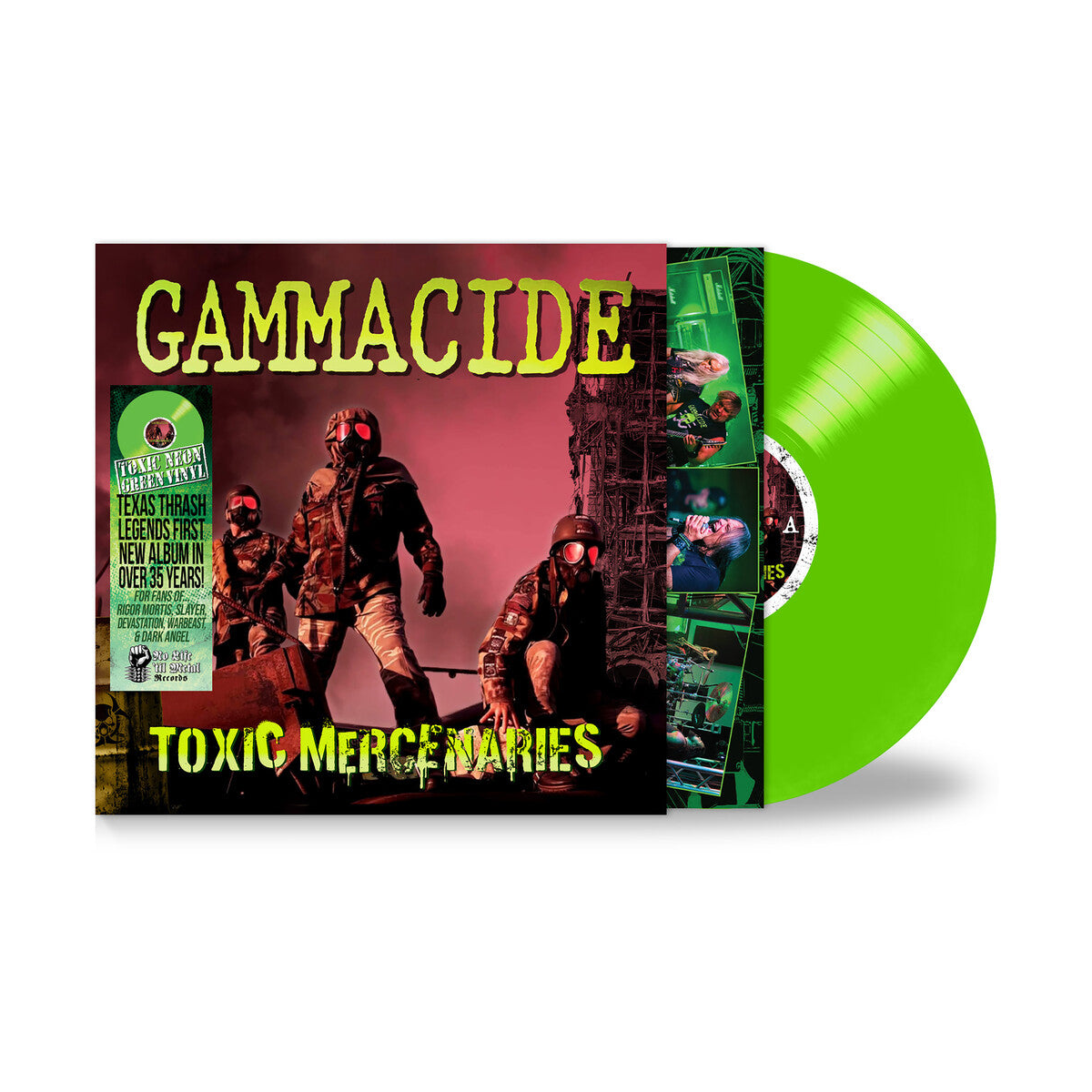 Gammacide – Toxic Mercenaries (LP Vinyl)