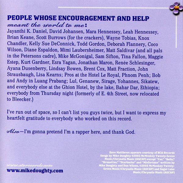 Mike Doughty – Haughty Melodic (CD)