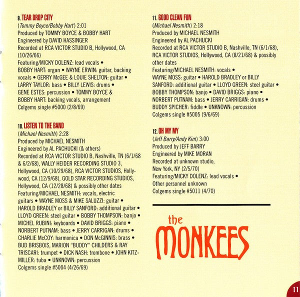 The Monkees - The A's, The B's (2-CD)
