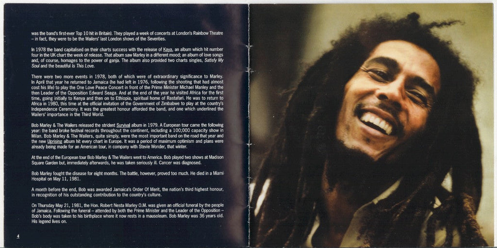 Bob Marley & The Wailers – Legend (CD)