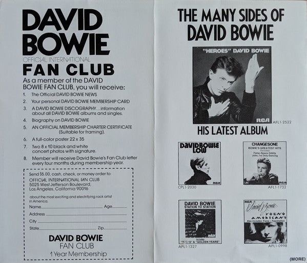 David Bowie – Changesonebowie (CD)
