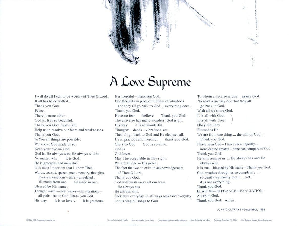 John Coltrane – A Love Supreme: The Complete Masters (3-LP Vinyl)