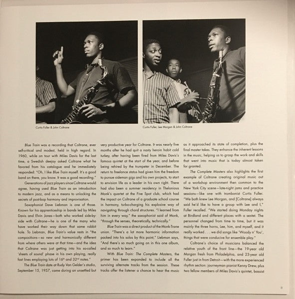 John Coltrane – Blue Train: The Complete Masters (2-LP Vinyl)