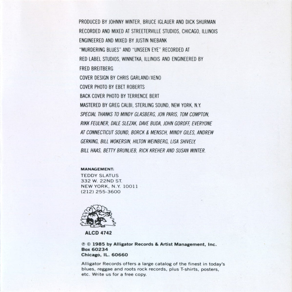 Johnny Winter – Serious Business (CD)