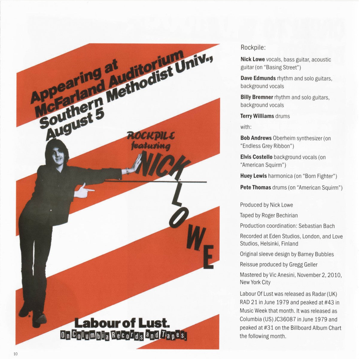 Nick Lowe – Labour of Lust (CD)