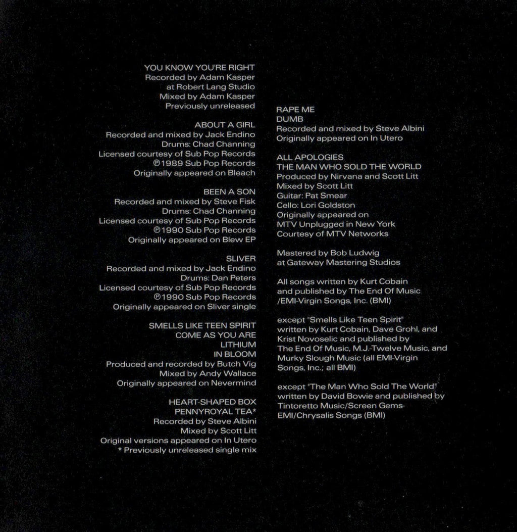 Nirvana – Nirvana (CD)