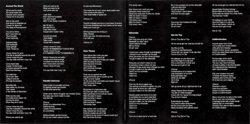 Red Hot Chili Peppers – Californication (2-LP Vinyl)