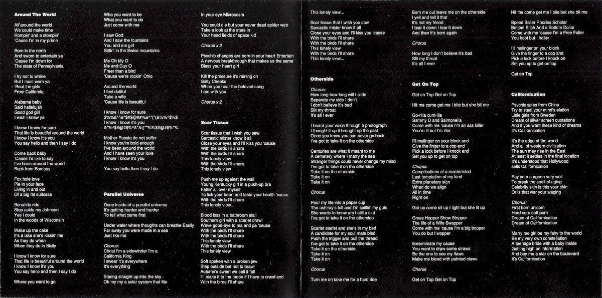 Red Hot Chili Peppers – Californication (2-LP Vinyl)