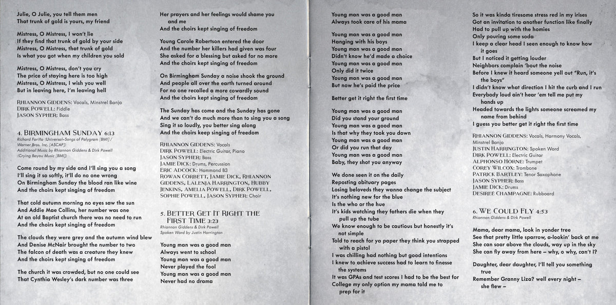 Rhiannon Giddens – Freedom Highway (CD)