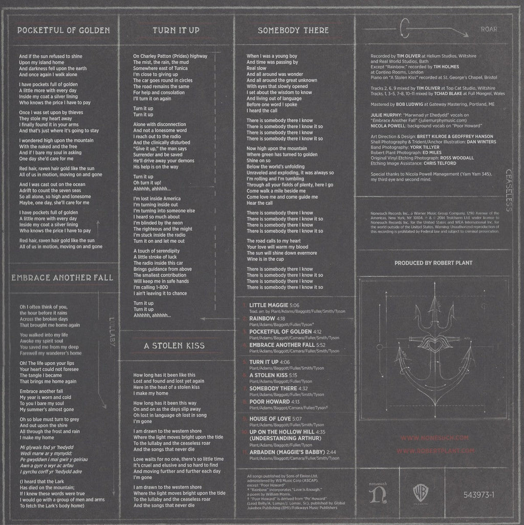 Robert Plant – lullaby and... The Ceaseless Roar (2-LP Vinyl)
