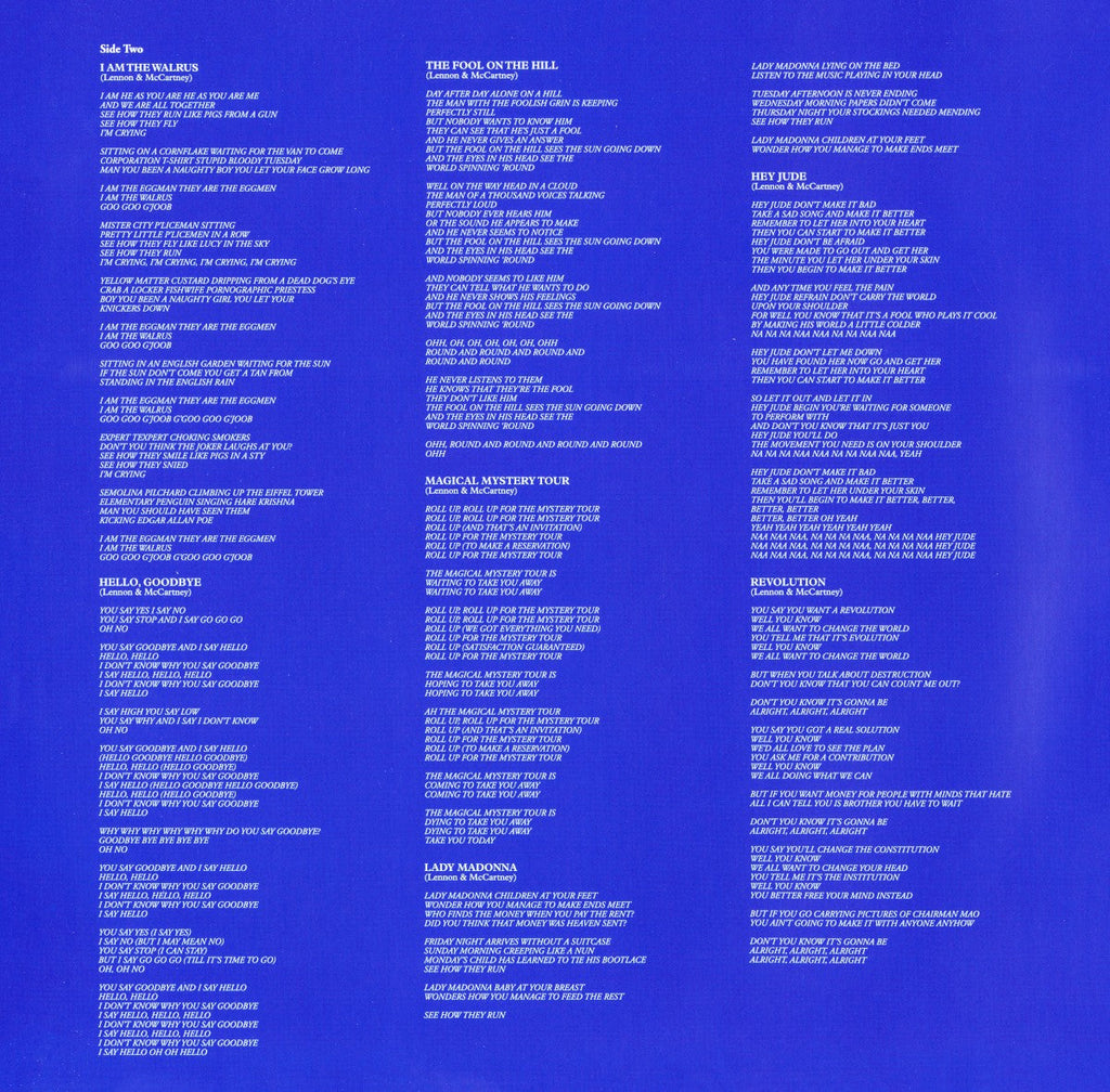 The Beatles – 1967-1970 (The Blue Album): 2023 Edition (3-LP Vinyl)