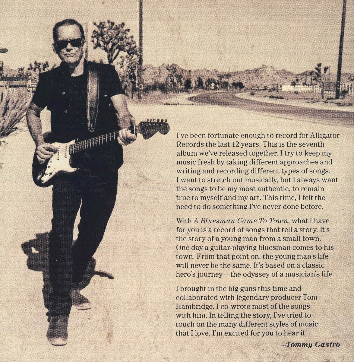 Tommy Castro – A Bluesman Came To Town (CD)