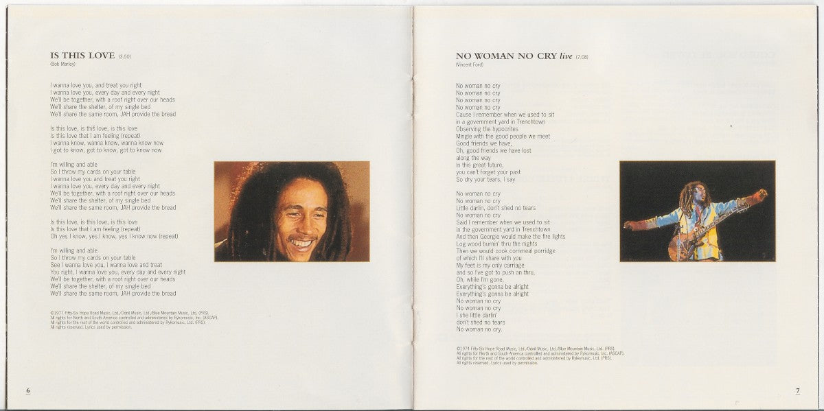 Bob Marley & The Wailers – Legend (CD)