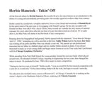 Herbie Hancock – Takin' Off (CD)