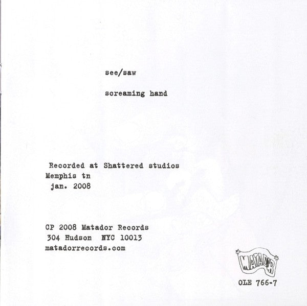 Jay Reatard – Matador Singles '08 (LP Vinyl)