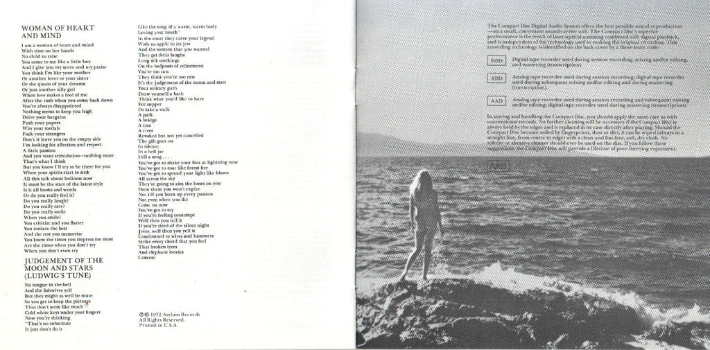 Joni Mitchell – For The Roses (LP Vinyl)