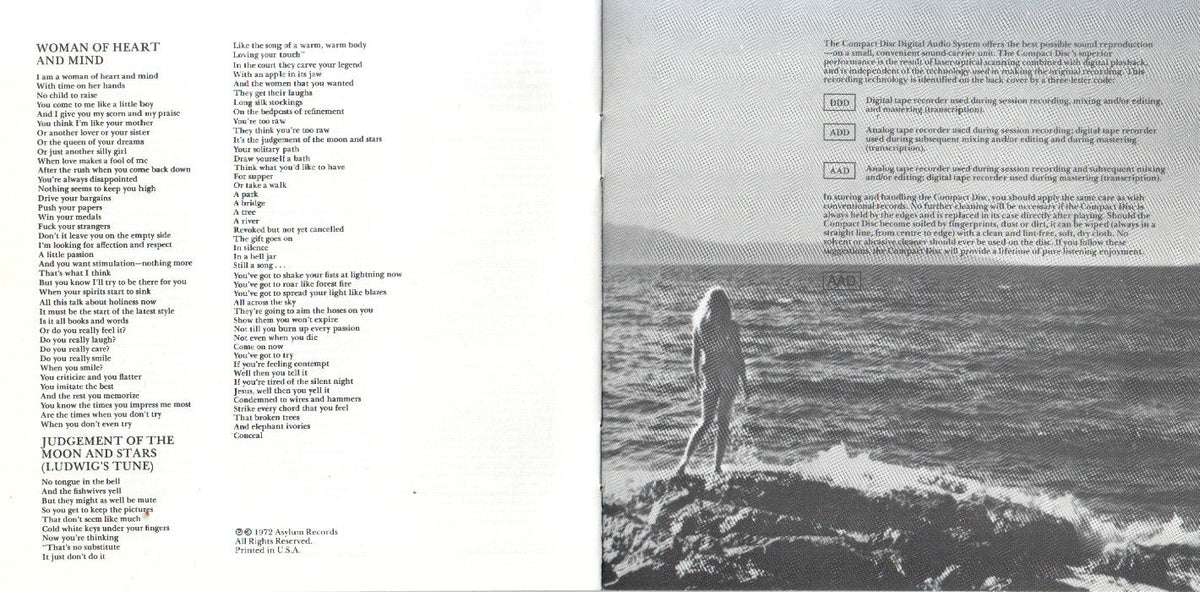 Joni Mitchell – For The Roses (LP Vinyl)