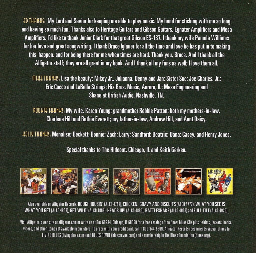 Lil' Ed and The Blues Imperials – Jump Start (CD)