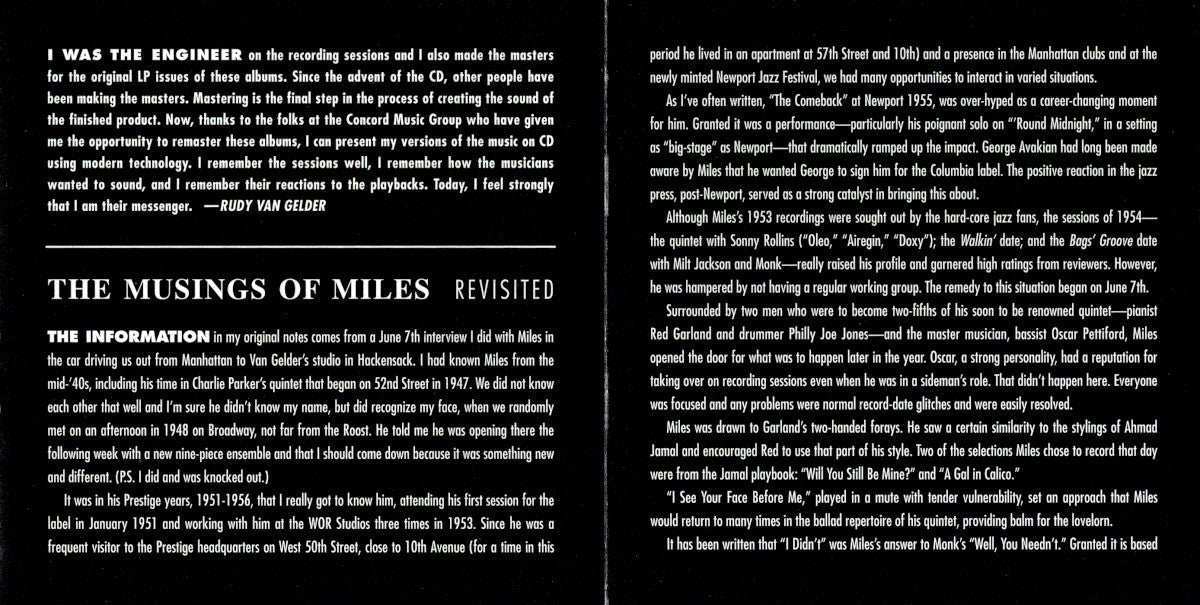 Miles Davis – Musings Of Miles (LP Vinyl)