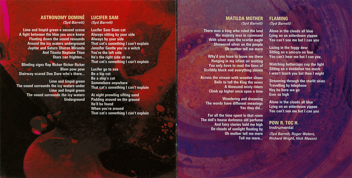 Pink Floyd – The Piper At The Gates Of Dawn (CD)