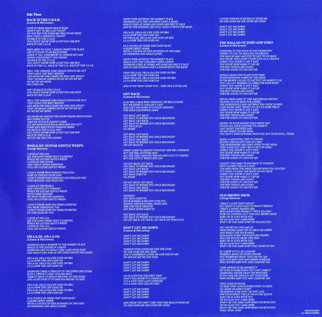 The Beatles – 1967-1970 (The Blue Album): 2023 Edition (3-LP Vinyl)