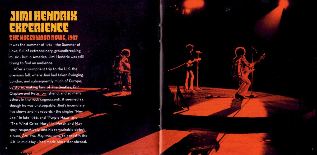 The Jimi Hendrix Experience – Live At The Hollywood Bowl: August 18, 1967 (CD)