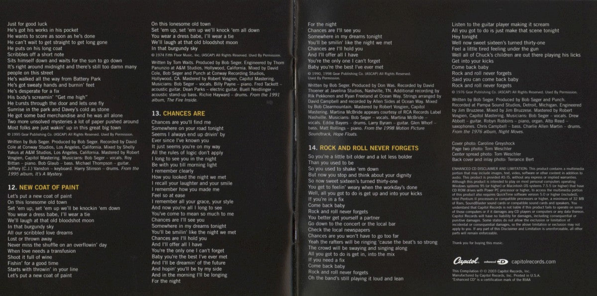 Bob Seger – Greatest Hits 2 (CD)