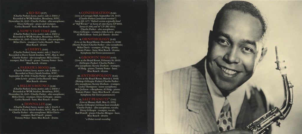Charlie Parker – Ornithology: The Best Of Bird (CD)