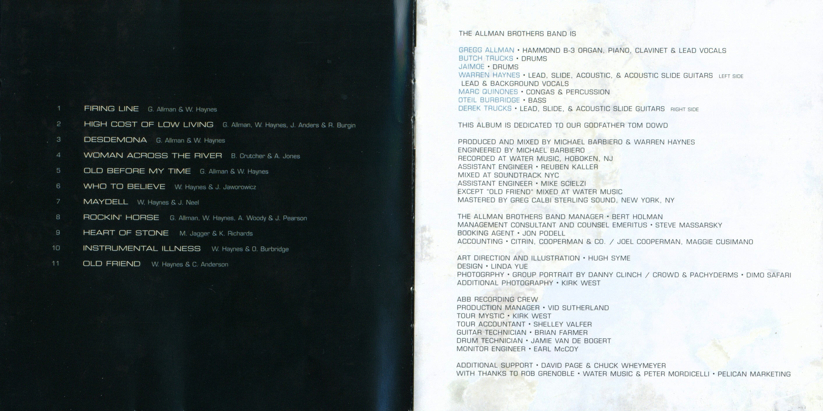 The Allman Brothers Band – Hittin the Note (CD)