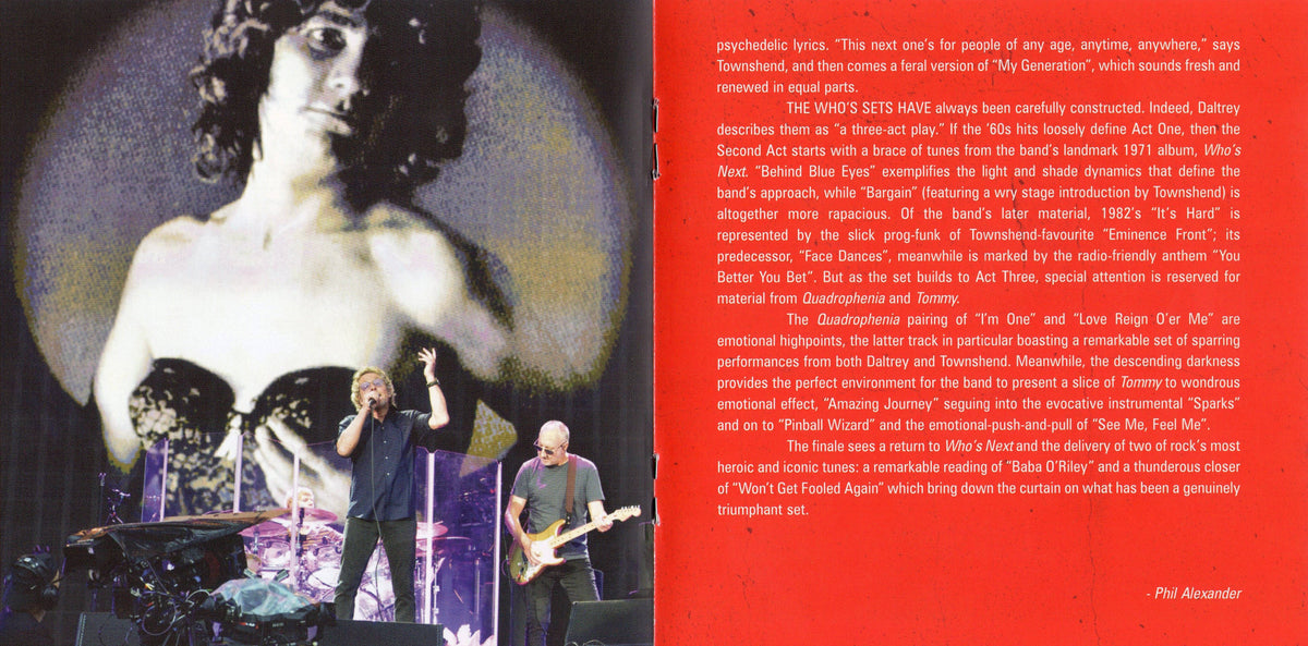 The Who – Live In Hyde Park (2-CD and Blu-ray)