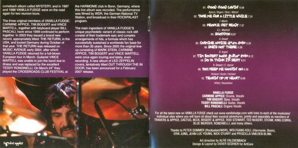 Vanilla Fudge – Live (CD)