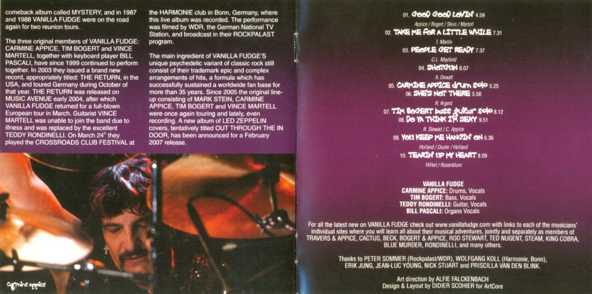 Vanilla Fudge – Live (CD)