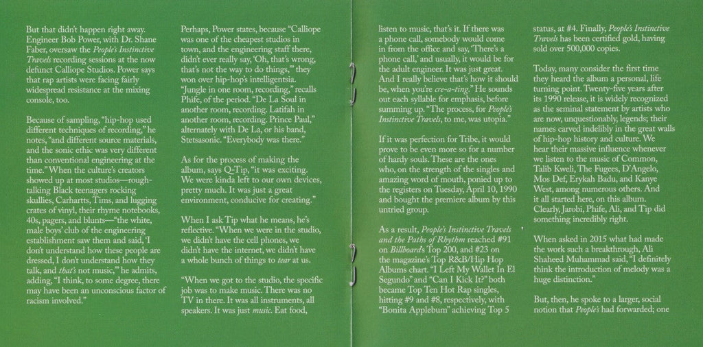 A Tribe Called Quest – People's Instinctive Travels And The Paths Of Rhythm (CD)