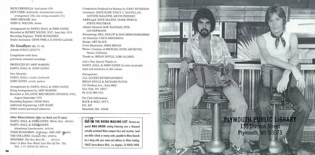 Daryl Hall & John Oates – The Atlantic Collection (CD)