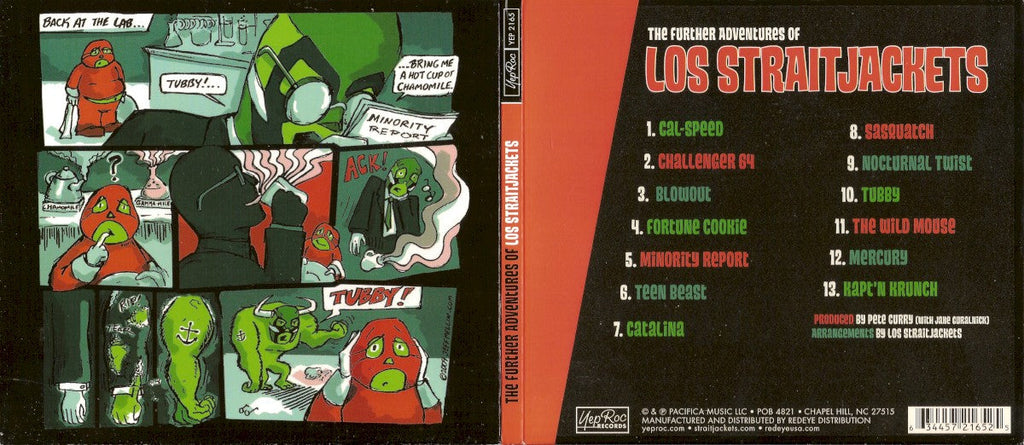 Los Straitjackets – The Further Adventures Of Los Straightjackets (CD)