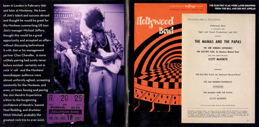 The Jimi Hendrix Experience – Live At The Hollywood Bowl: August 18, 1967 (CD)