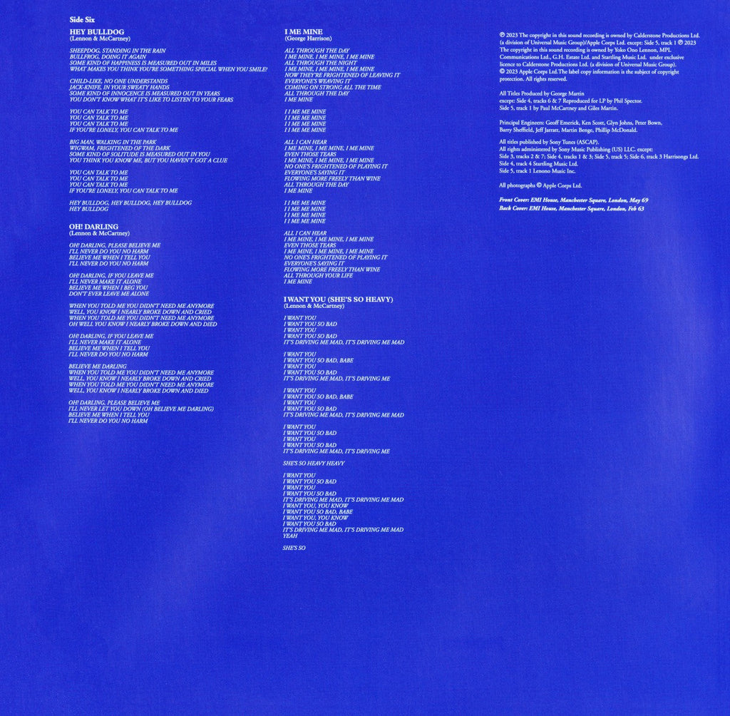 The Beatles – 1967-1970 (The Blue Album): 2023 Edition (3-LP Vinyl)