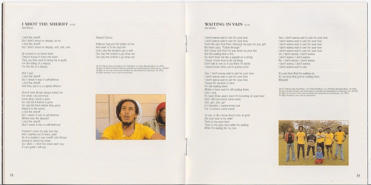Bob Marley & The Wailers – Legend (CD)