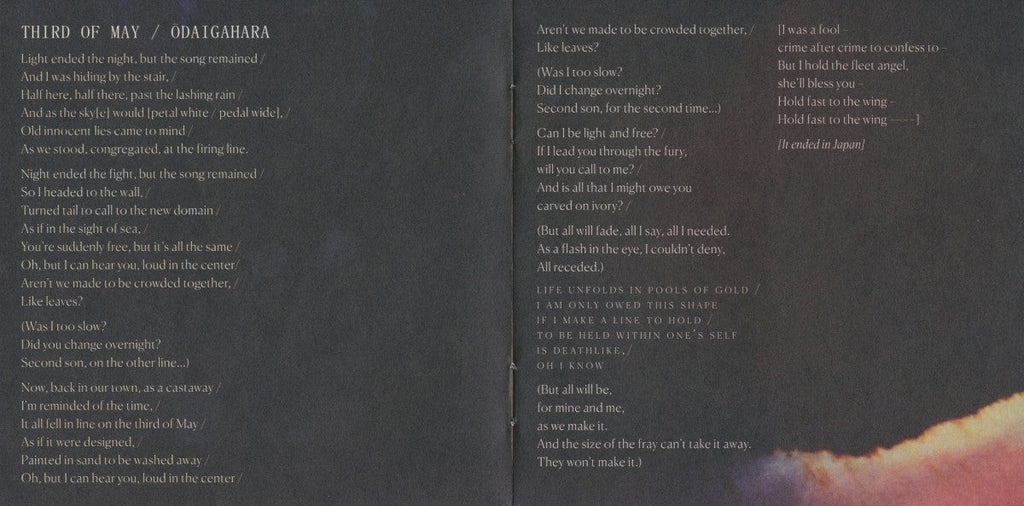 Fleet Foxes – Crack-Up (CD)