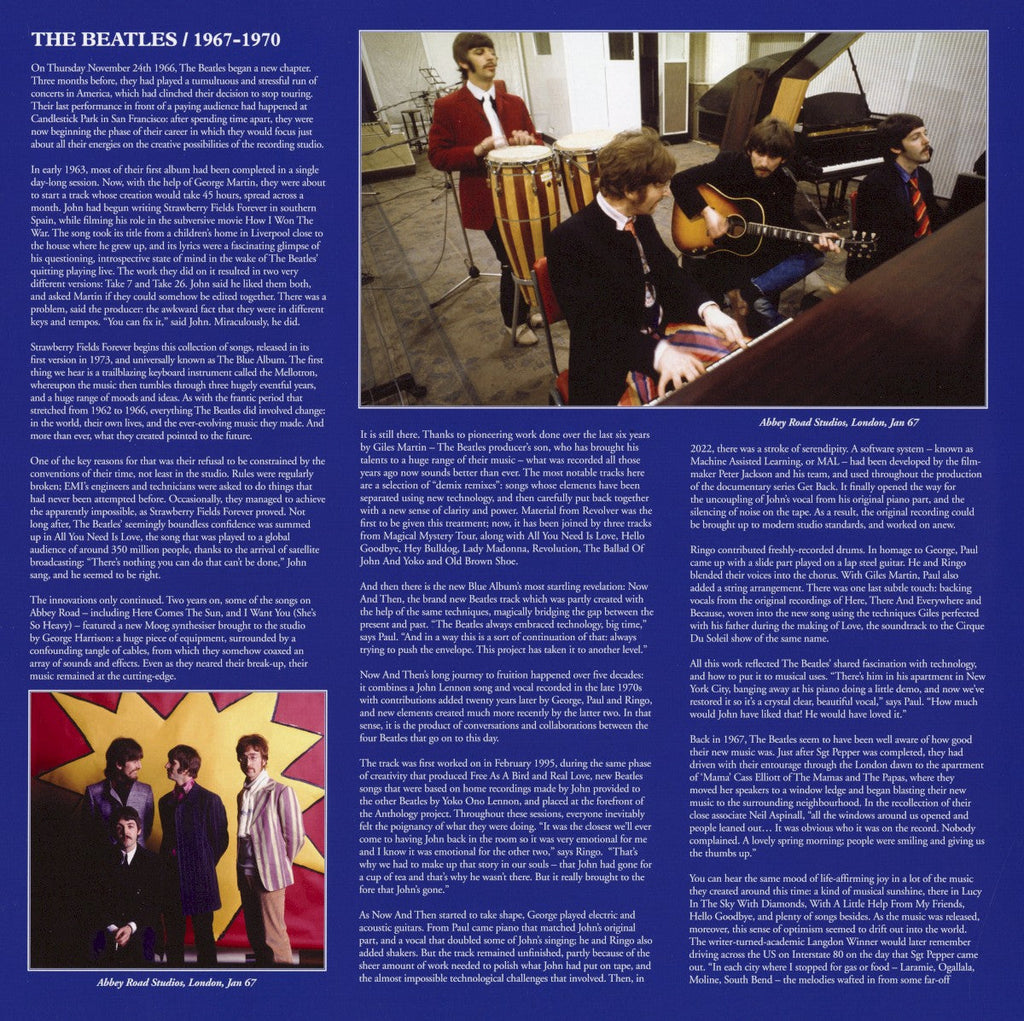 The Beatles – 1967-1970 (The Blue Album): 2023 Edition (3-LP Vinyl)